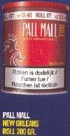 Pal Mall rol rouge pot de 190gr